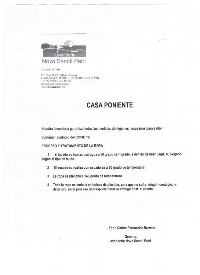 Casa Poniente Villa Chiclana de la Frontera Dış mekan fotoğraf